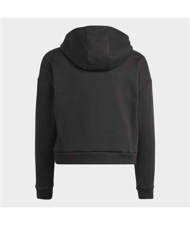Fato de treino adidas Fleece Menina Black