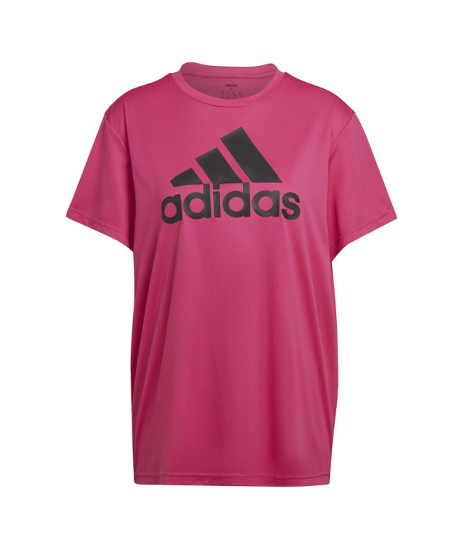 Camiseta adidas Boyfriend Sport Mulher Pink