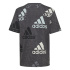 Camiseta adidas Brand Love Infantil Preto