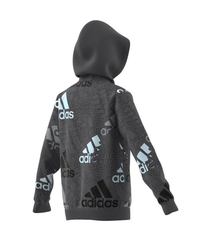 Sudaderas adidas Performance Infantil Cinza