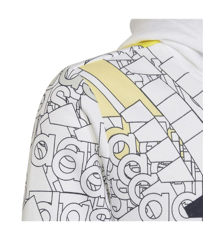 Moletom adidas Brand Love Infantil Wh