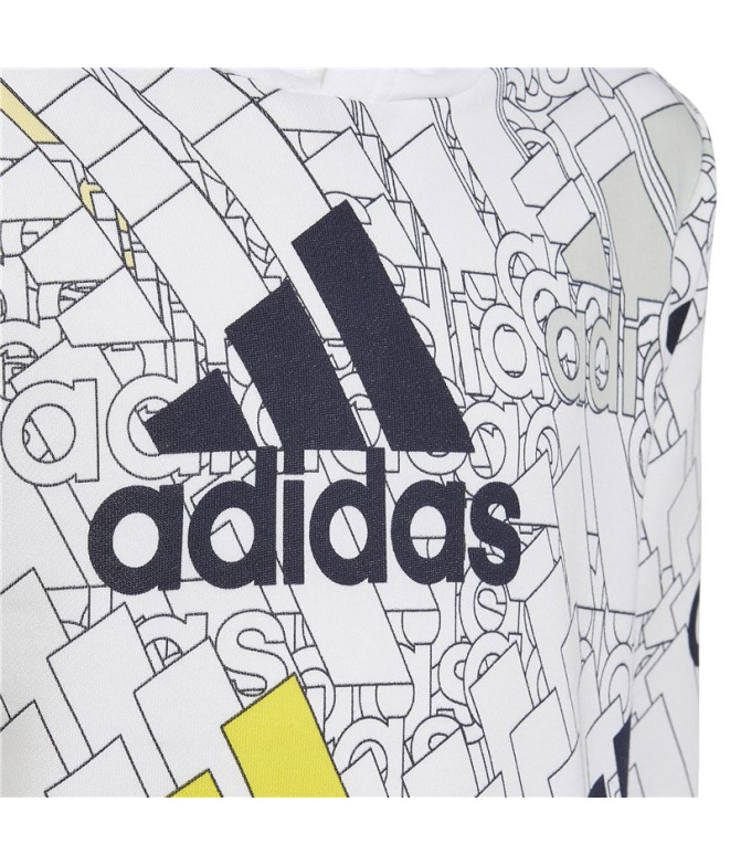 Moletom adidas Brand Love Infantil Wh