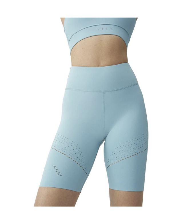 Collants courtes Born Living Yoga Yanal Nice Blue
