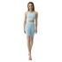 Collants courtes Born Living Yoga Yanal Nice Blue