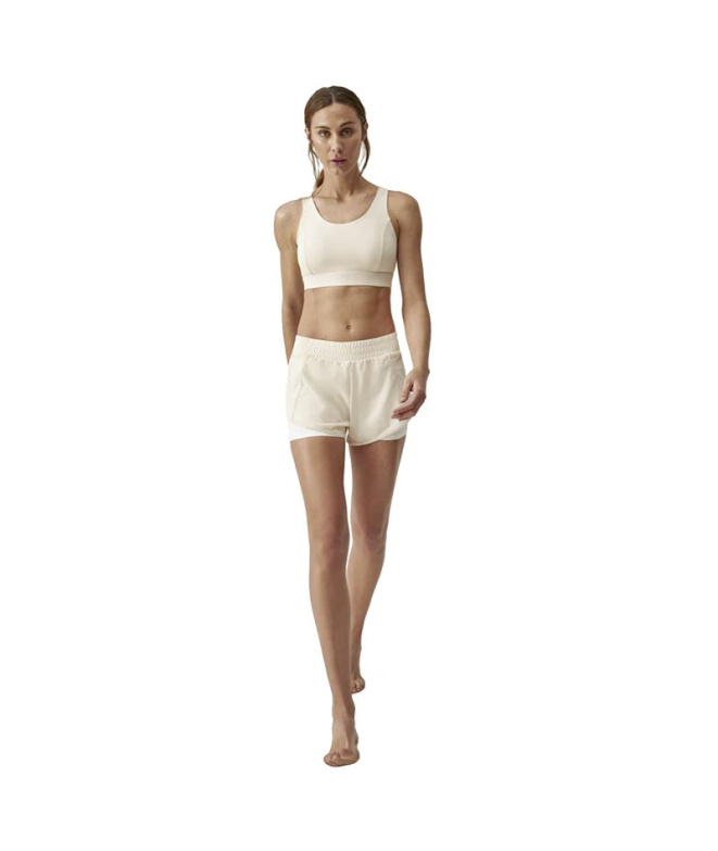Haut sportif Born Living Yoga Padma Ivory