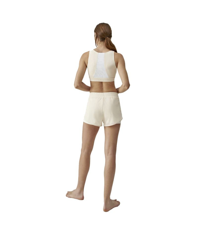Haut sportif Born Living Yoga Padma Ivory