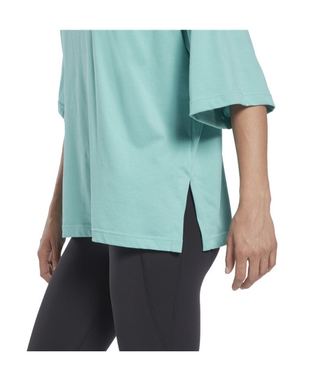 Camiseta Reebok Les Mills® Mulher Blue