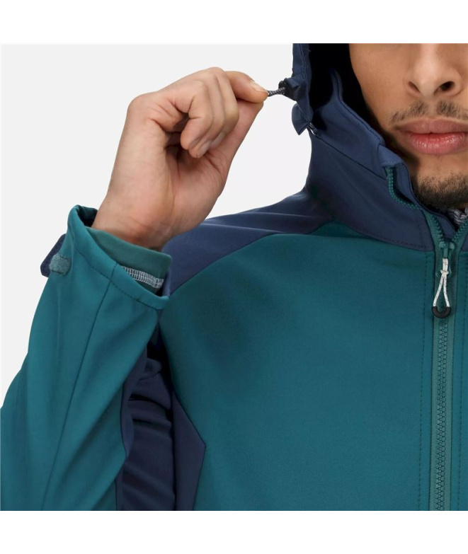Veste de trail Regatta Hewitts VII vert Homme
