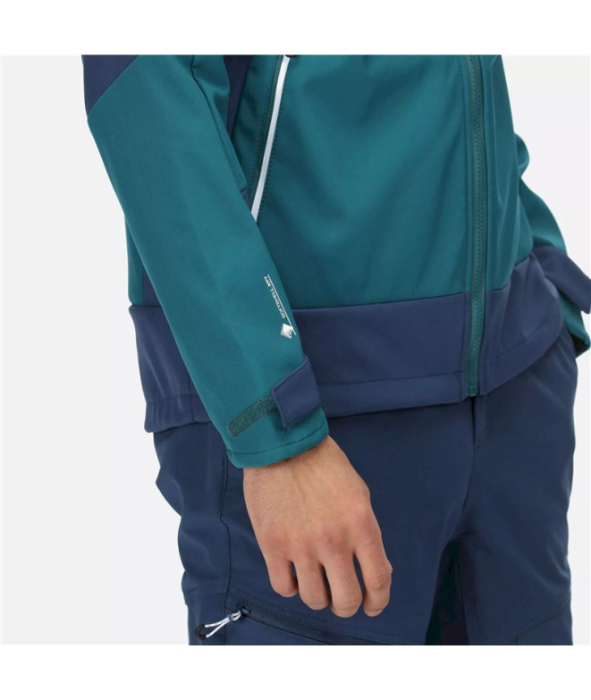 Casaco de trail Regatta Hewitts VII verde Homem