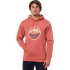 Sweat avec capuche rose Rip Curl Down The Line Homme