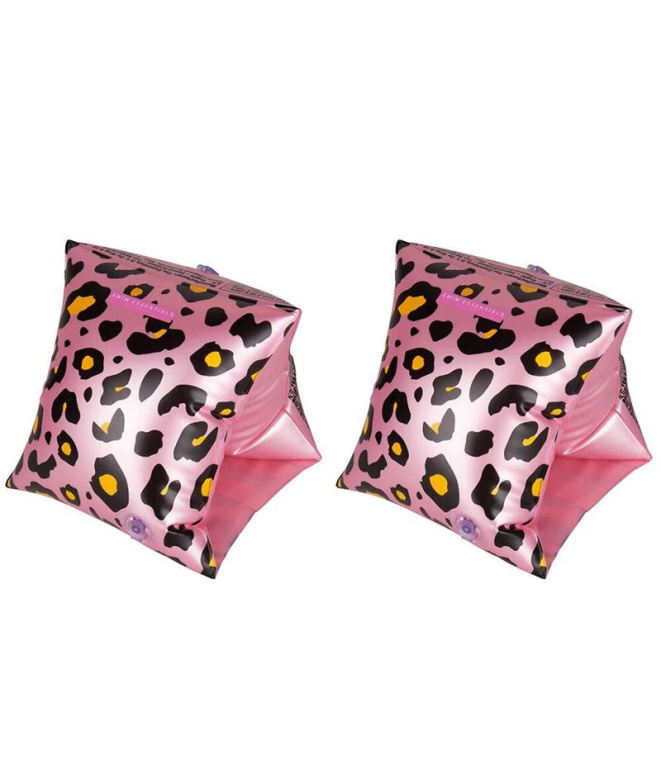 Manguitos Swim Essentials Rose Gold Leopard 0-2...