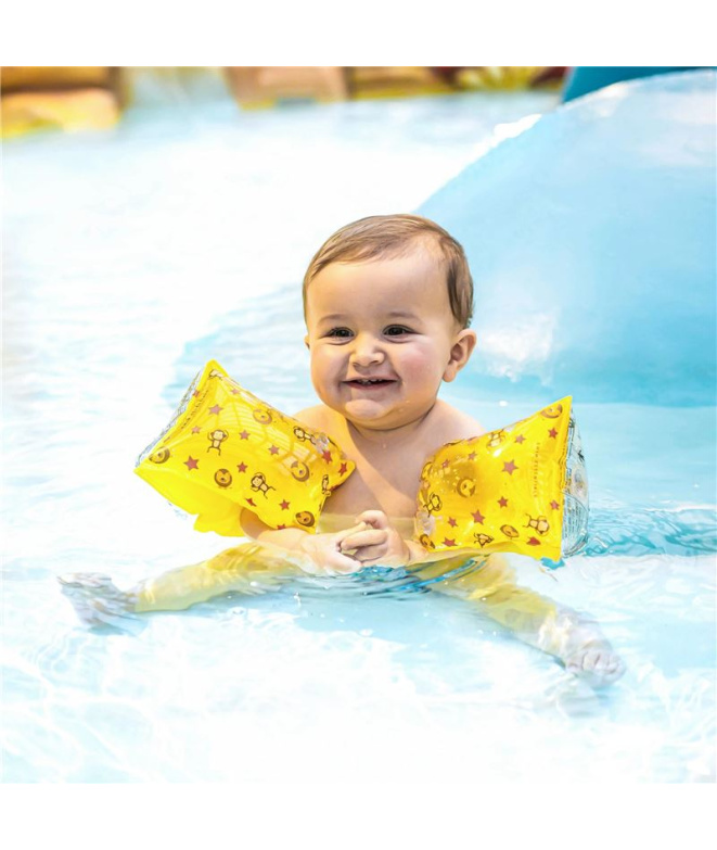 Brassards Swim Essentials Cirque Jaune 0-2 ans
