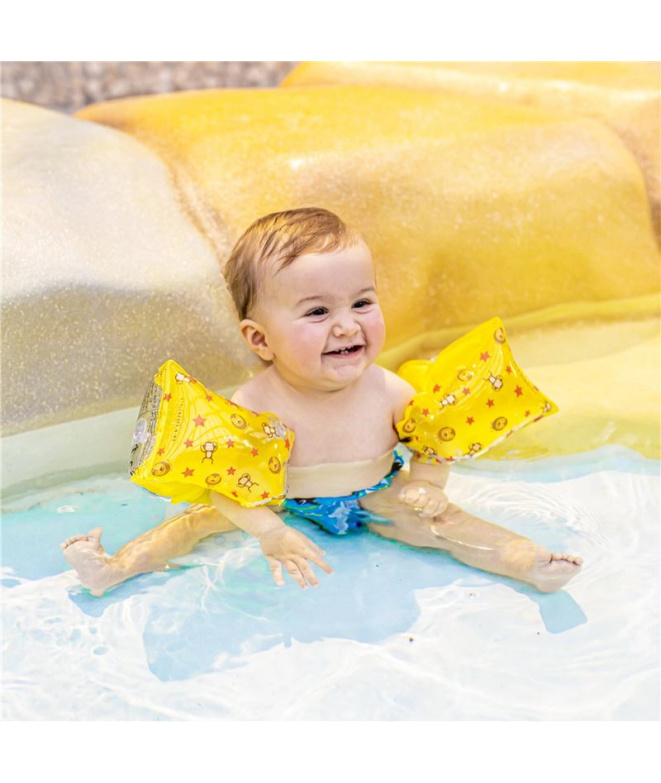 Manguitos Swim Essentials Circo Amarelo 0-2 anos