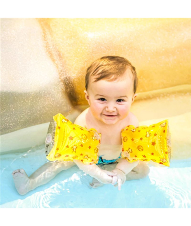 Manguitos Swim Essentials Circo Amarelo 0-2 anos