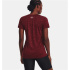Camiseta vermelha de treino Under Armour Tech™ Twist Mulher