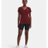 Camiseta vermelha de treino Under Armour Tech™ Twist Mulher