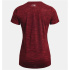 Camiseta vermelha de treino Under Armour Tech™ Twist Mulher