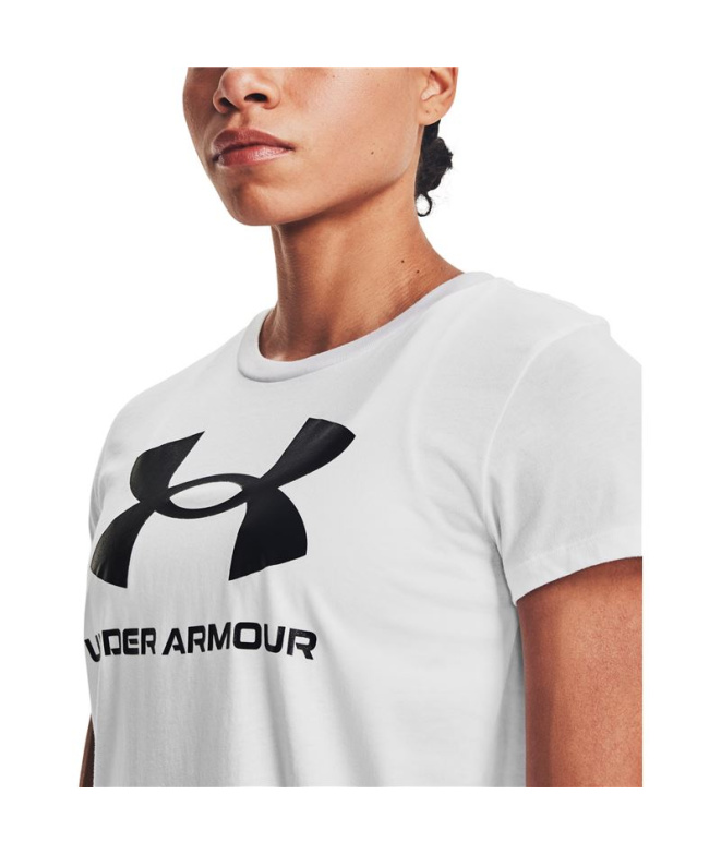 T-shirt Under Armour Sportstyle Femme WH