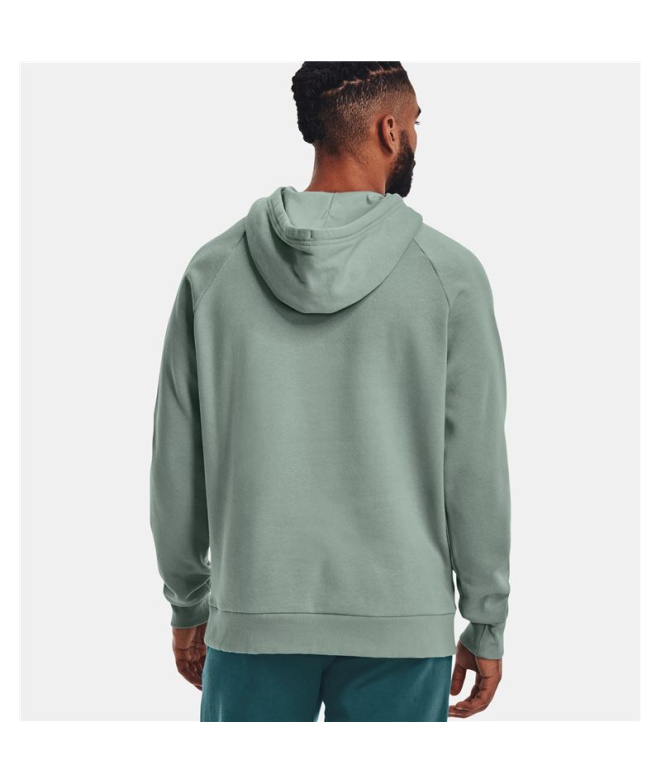 Sweat Under Armour Rival Big Logo vert Homme