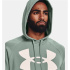 Sweat Under Armour Rival Big Logo vert Homme