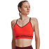 Sujetador Sportif Under Armour Seamless Low Long Heather Femme