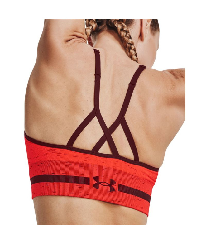 Sutiã esportivo Under Armour Seamless Low Long...
