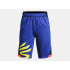 Pantalons Courts Under Armour Curry Splas Enfant Bleu