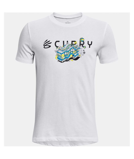 Camiseta de running Under Armour CURRY TROLLY Infantil...