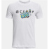 T-shirt de running Under Armour CURRY TROLLY Enfant Blanc