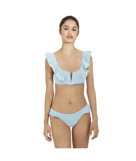 Top bikini Ysabel Mora Volantes Copa B