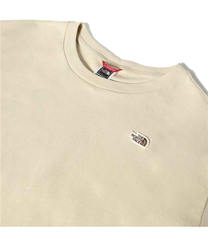 Camiseta The North Face Heritage Recycled W Caqui