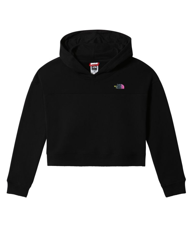 Sweat The North Face Drew Peak Cropped Fille Noir