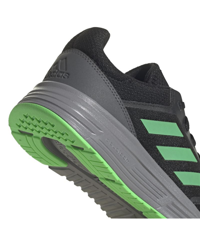 Chaussures de running adidas Galaxy 5 M Noir/Vert