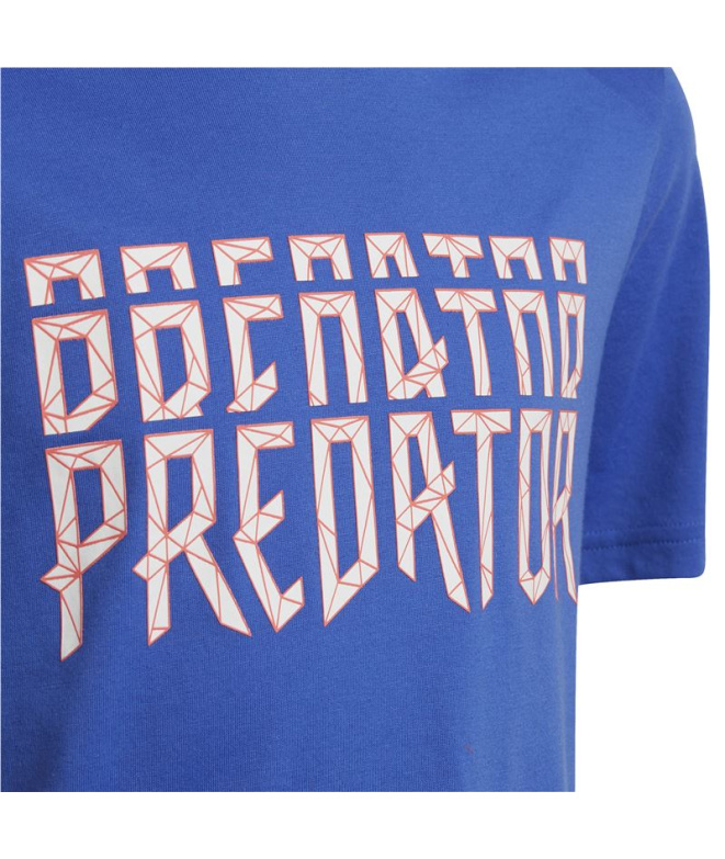 Camiseta adidas Predator Blue K