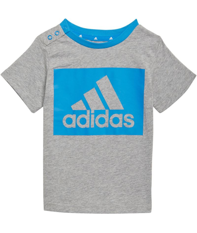 Conjunto adidas Essentials Crianças Cinza
