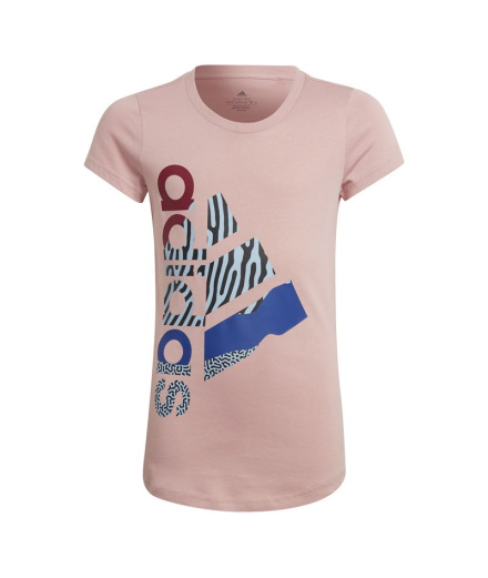 T-shirt adidas Girl Power Fille Mauve