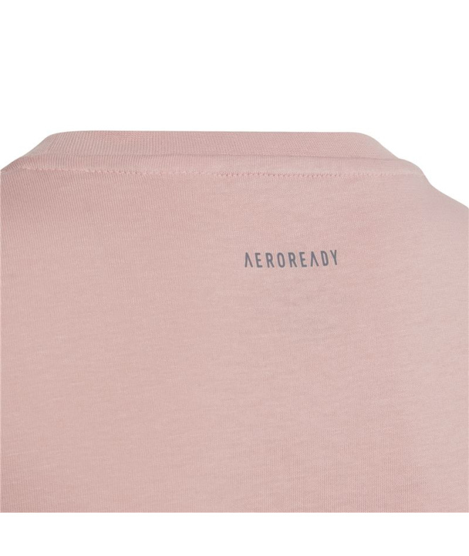 T-shirt adidas Girl Power Fille Mauve