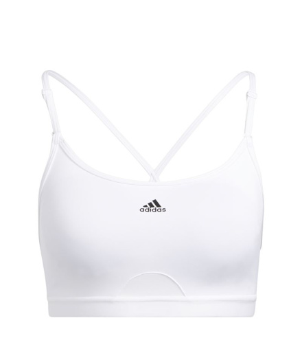 Sujetador deportivo de Fitness adidas Aeroreact Ls P Mujer