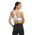 Sutiã esportivo de Fitness adidas Aeroreact Ls P Mulher