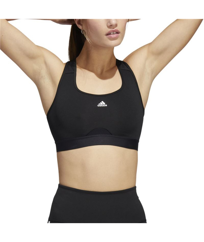 Sutiã esportivo de Fitness adidas Pwr Ms Pd Mulher