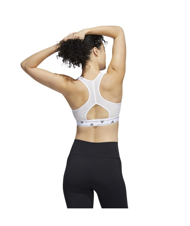 Sutiã esportivo de Fitness adidas Pwr Ms Pd Mulher
