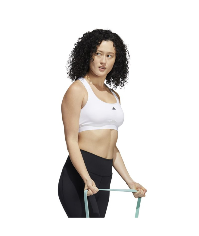 Sutiã esportivo de Fitness adidas Pwr Ms Pd Mulher