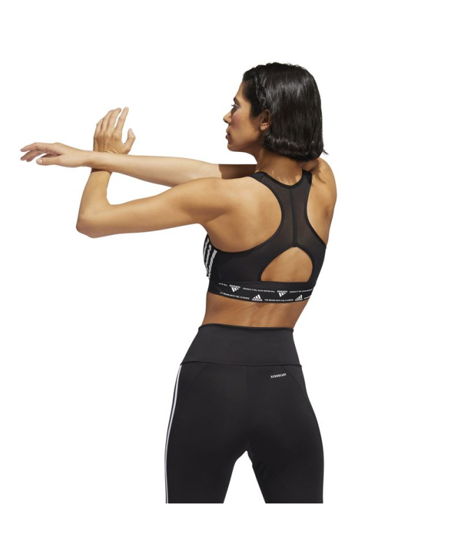 Sutiã esportivo de Fitness adidas Pwr Ms 3S Mulher