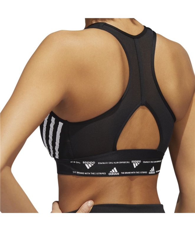 Sutiã esportivo de Fitness adidas Pwr Ms 3S Mulher