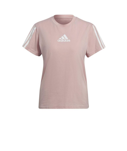 Camiseta de manga curta adidas Aeroready Mulher Rosa