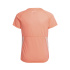 Camiseta de treino adidas Aeroready 3 Bandas Girls Acid Red