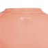 Camiseta de treino adidas Aeroready 3 Bandas Girls Acid Red
