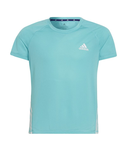 Camiseta adidas AEROREADY 3 bandas Niña Bl
