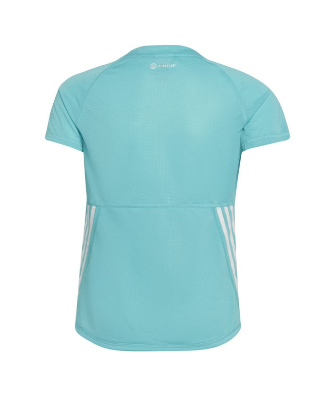 Camiseta adidas AEROREADY 3 bandas Menina Bl