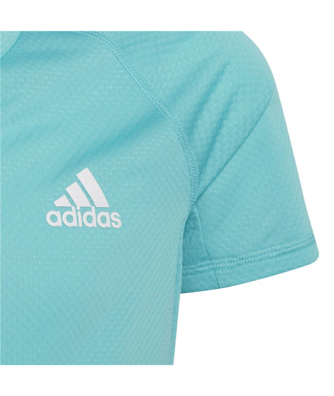 Camiseta adidas AEROREADY 3 bandas Menina Bl
